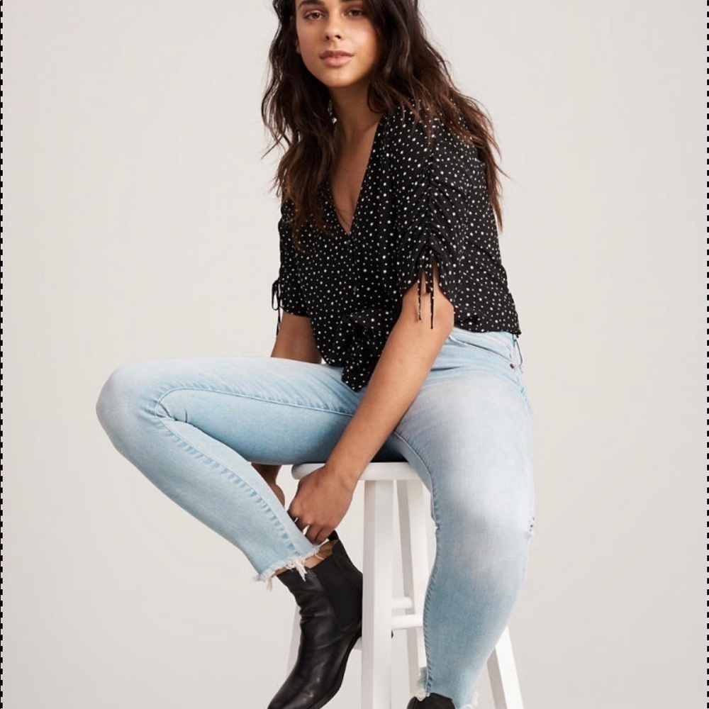 Abercrombie & Fitch Harper Low Rise Ankle 🧿